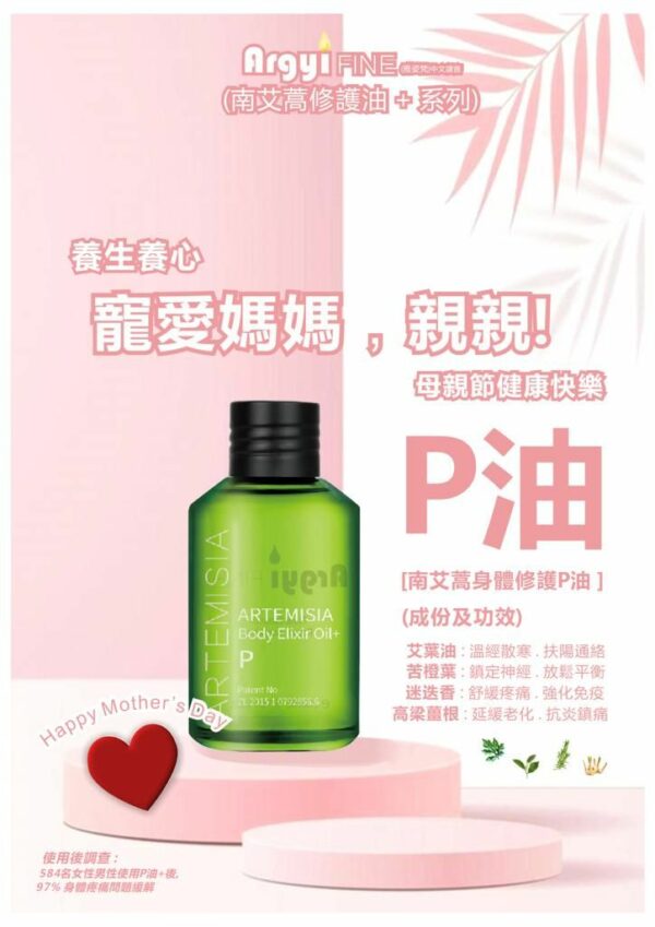 Argyi FINE 南艾蒿身體修護P油
