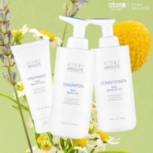 ATOMY Absolute Hair Care 3-items / Deep Sea Water Shampoo Treatment Conditioner